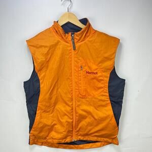 Vintage Marmot Zip Up Windbreaker Vest Jacket Large